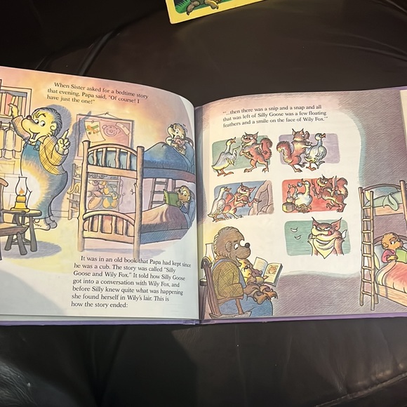 VTG 80s Berenstain Bears Books Learn about Strangers 🙌The Ghost of the forest - Picture 9 of 12